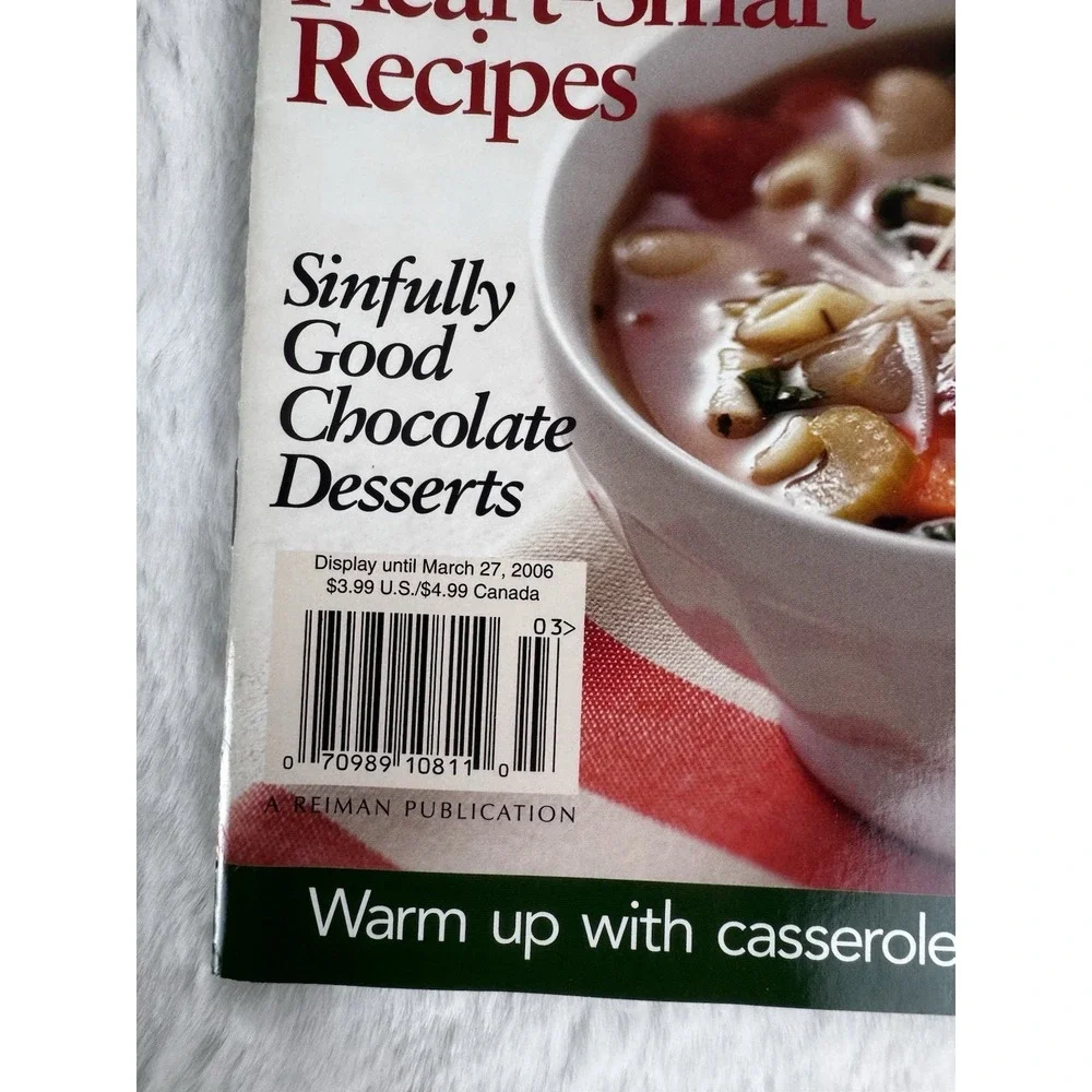 Lot of 3‎ Taste of Home Light & Tasty and Healthy Cooking Magazines 2005 2006